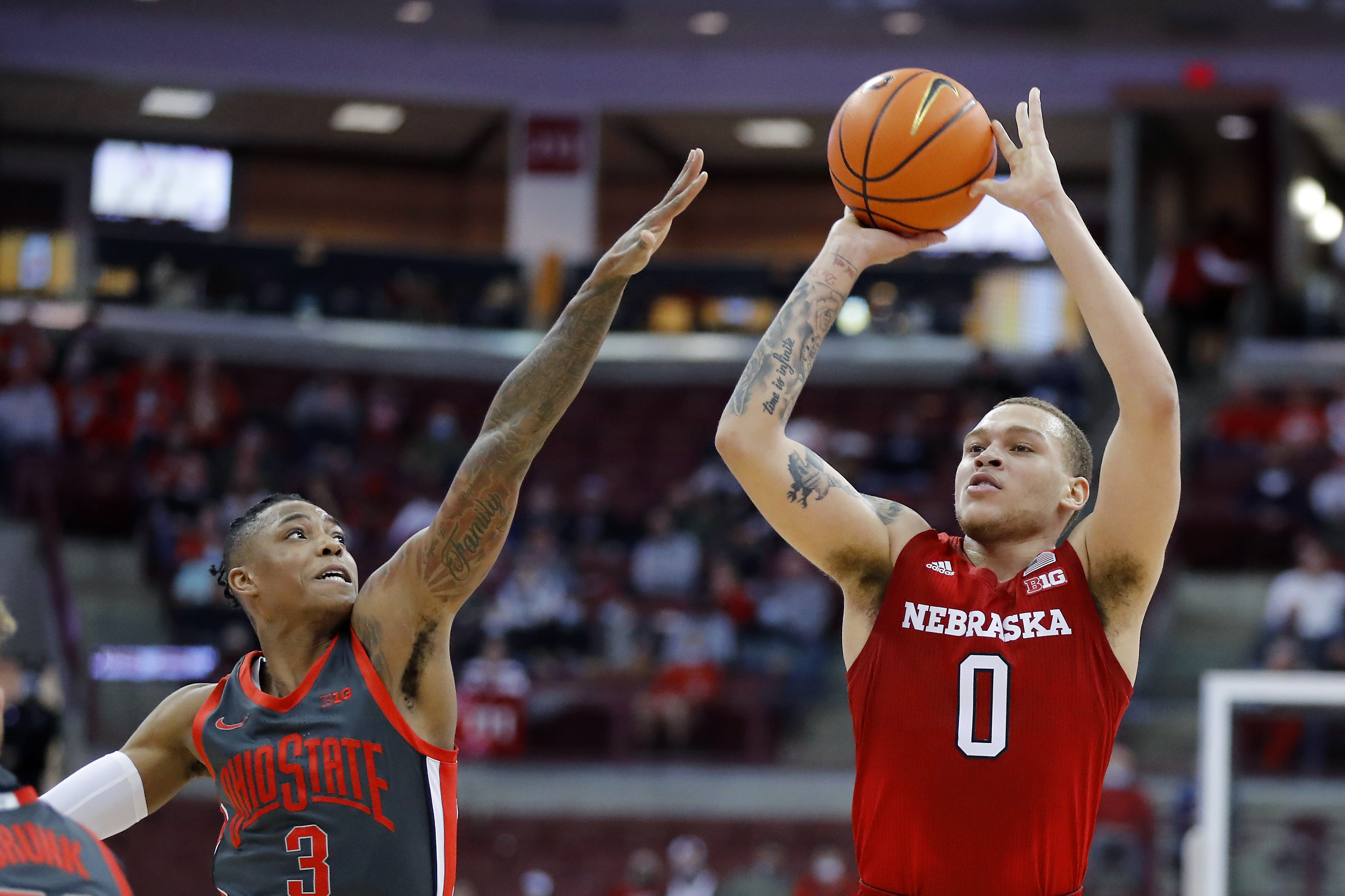 USATSI_17803304s CJ Wilcher MBB vs Ohio State 2022.03.01